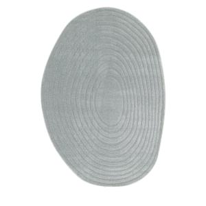 Tapis contemporain organique - 200x290cm Bleu glacier Polyp…