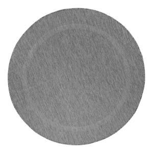 Tapis  contemporaine en polypropylène gris Ø 120