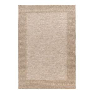 Tapis  contemporaine en polypropylène taupe 120x170