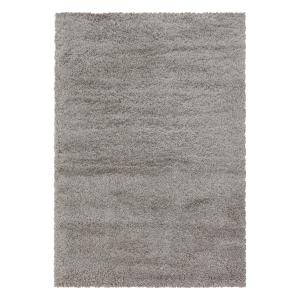 Tapis cosy à poils longs greige 140x200cm