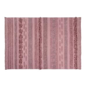 Tapis coton air canyon rose 140x200