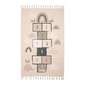 Tapis coton Beige
