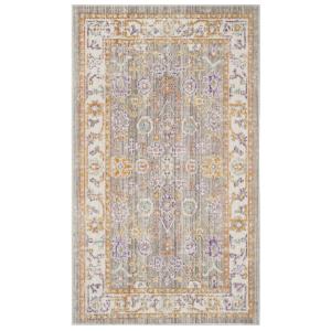 Tapis Coton Gris/Neutre 122 X 183 cm