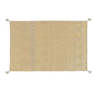 Tapis coton lavable miel 170x240cm