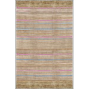 Tapis coton multicolore 80 x 150 cm