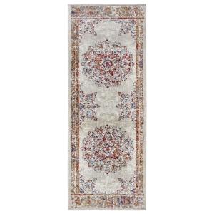 Tapis couloir style Vintage moderne Crème 80x240cm
