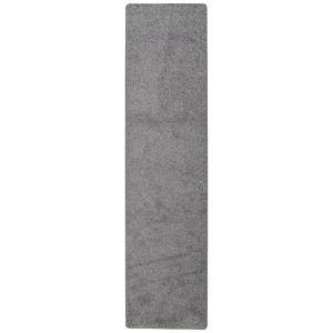 Tapis couloir uni gris 80x160 cm