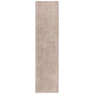Tapis couloir uni taupe 80x160 cm