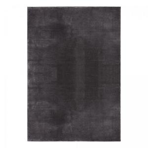 Tapis d'entrée à l'aspect : Shaggy, tapis couleur  anthraci…