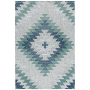 Tapis d extérieur à relief Canggu" Multi 140 x 200 cm"