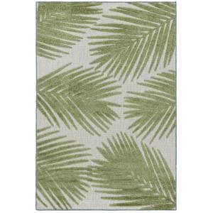Tapis d'extérieur à relief Kentia" Vert 140 x 200 cm"