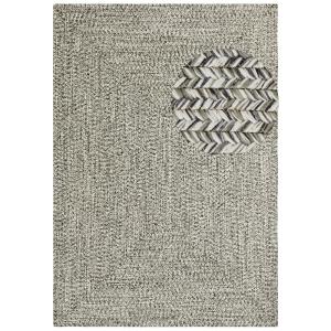 Tapis d'extérieur aspect jute ZADO Greige 120x170cm