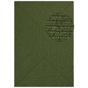 Tapis d'extérieur aspect jute ZADO Vert 120x170cm