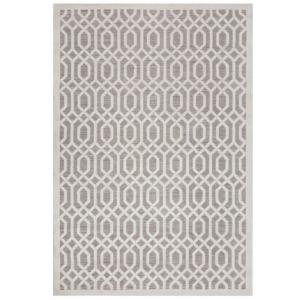 Tapis d'extérieur en polypropylène écru