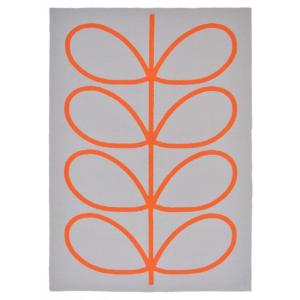 Tapis d'extérieur en polypropylène orange et gris 250 x 350…