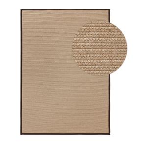 Tapis d'extérieur & intérieur beige 90x130