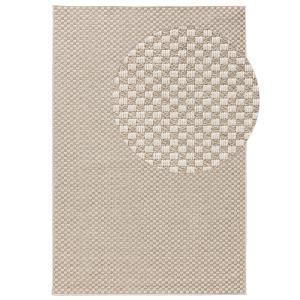 Tapis d'extérieur & intérieur crème/gris 115x170