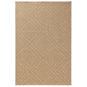 Tapis d'extérieur & intérieur marron clair 200x290