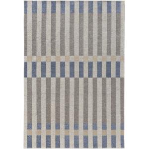Tapis d'extérieur & intérieur multicouleur/bleu 200x290
