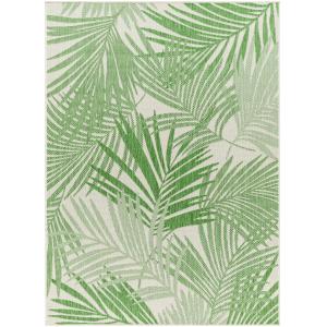 Tapis d'Extérieur/Intérieur Vert/Ivoire 200x275