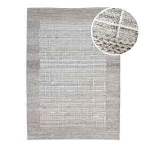 Tapis d'extérieur, rectangulaire, beige, 140 x 200 cm