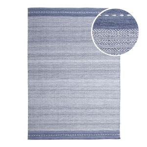 Tapis d'extérieur, rectangulaire, bleu, 140 x 200 cm
