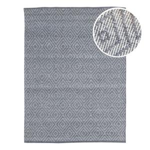 Tapis d'extérieur, rectangulaire, gris, 140 x 200 cm