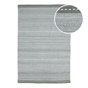 Tapis d'extérieur, rectangulaire, vert, 140 x 200 cm