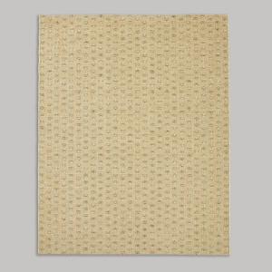 Tapis d'extérieur tissé beige et vert, 160x230 cm