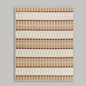 Tapis d'extérieur tissé motifs multicolores, 160x230 cm