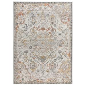 Tapis d'extérieur vintage beige/gris 200x290 cm