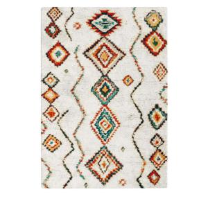 Tapis d'inspiration berbère - 140x200cm Multicolore Polypro…
