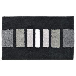 Tapis de bain 50x80 gris anthracite en acrylique 1000 g/m²