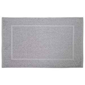 Tapis de bain 750 g/m²  gris perle 50x70 cm