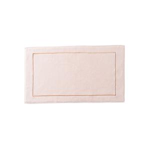 Tapis de bain coton et viscose de bambou bouclette beige 50…