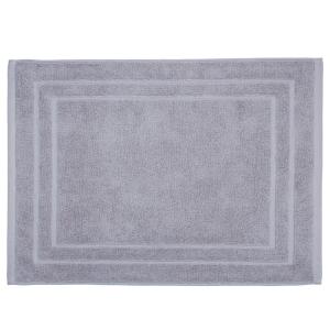 Tapis de bain coton gris 50x70cm