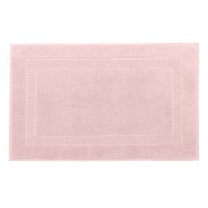 Tapis de bain coton rosa 60x80 cm