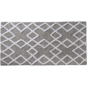 Tapis de bain déco coton 60x120cm