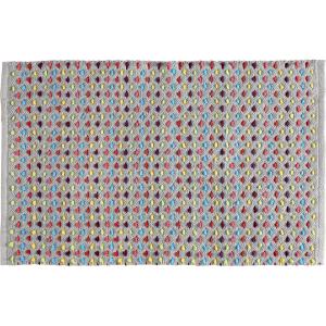 Tapis de bain déco coton chenille 50x80cm