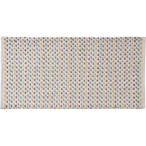 Tapis de bain déco coton chenille 60x120cm