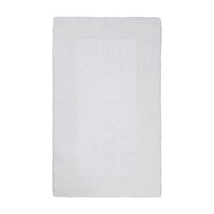 Tapis de bain doux blanc uni 70x120