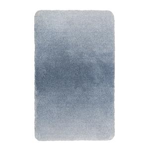 Tapis de bain doux dégradé bleu 80x150