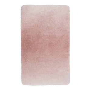 Tapis de bain doux dégradé rose 70x120