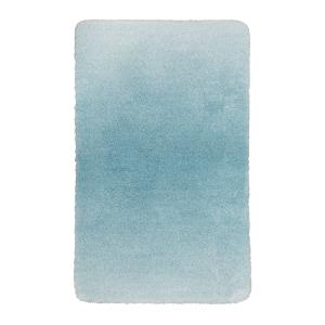 Tapis de bain doux dégradé turquoise 70x120