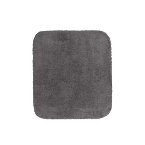 Tapis de bain doux gris ardoise coton 55x65