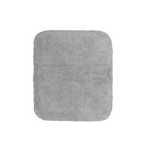 Tapis de bain doux gris clair coton 55x65