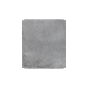 Tapis de bain doux tufté gris 55x65