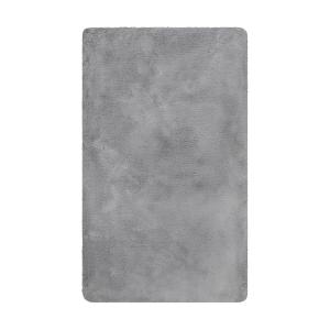 Tapis de bain doux tufté gris 60x100