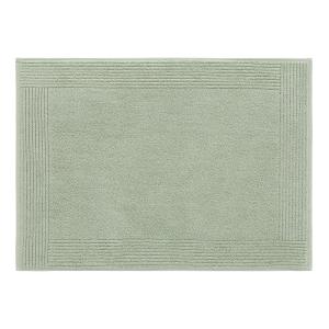 Tapis de bain en  coton vert 50 x 70 cm