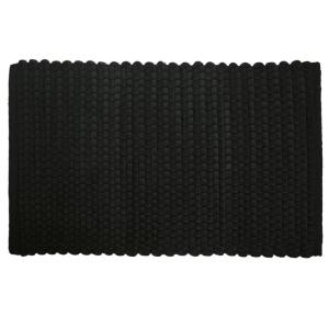 Tapis de bain et d'intérieur 2300 g/m²  noir 50x80 cm